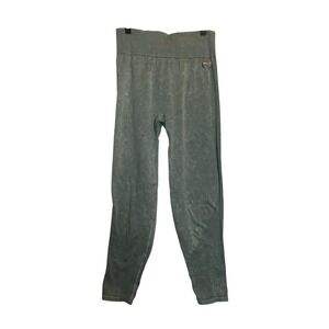 Victoria's Secret PINK Seamless Leggings XL Sage Green Heathered High Waisted